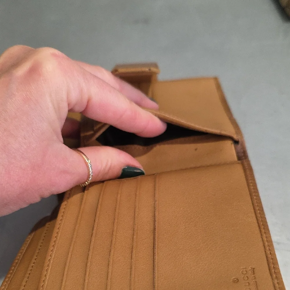 Gucci Brown Leather Men's Wallet